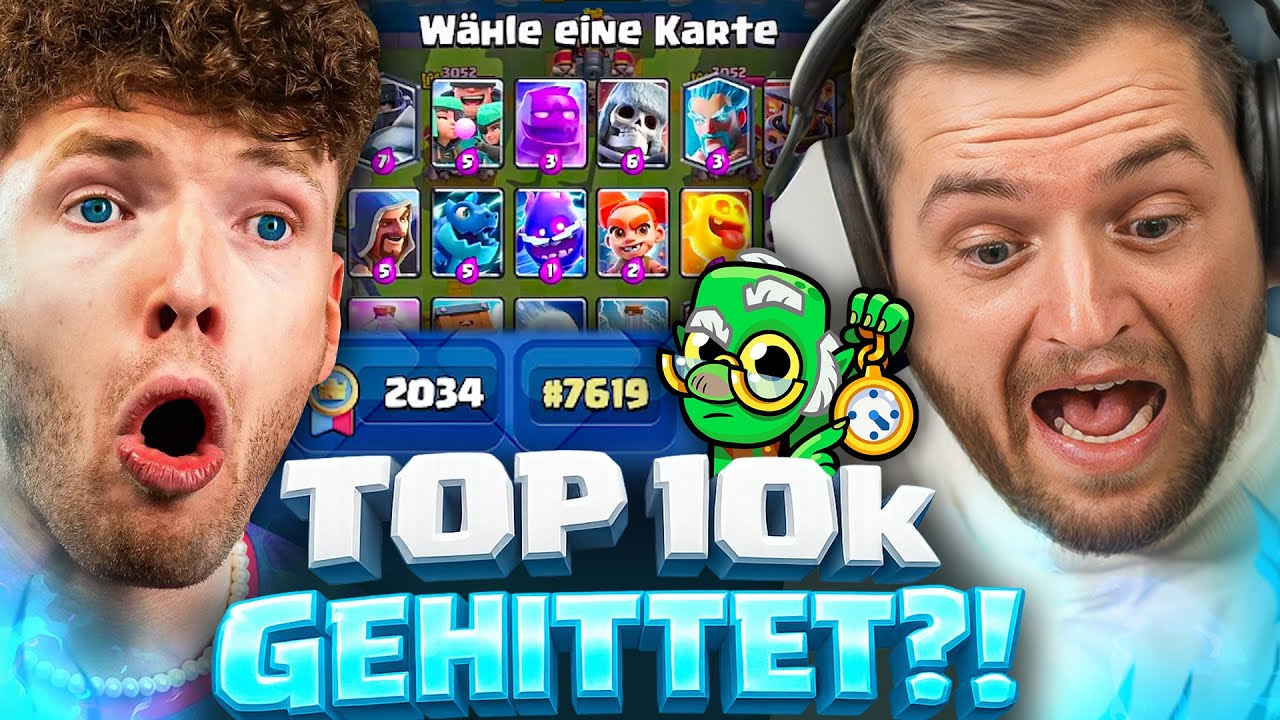 😱🏆TOP 100 GENATZT! - Beste SPIEL meines LEBENS mit @BigSpinCR?! - Clash Royale Mega Auswahl!