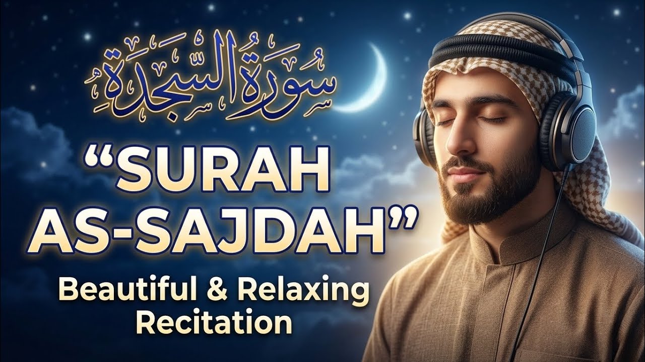 Surah Sajdah Full | Beautiful Quran Recitation | Peaceful & Emotional Tilawat | Deeeen-E-Islammm 