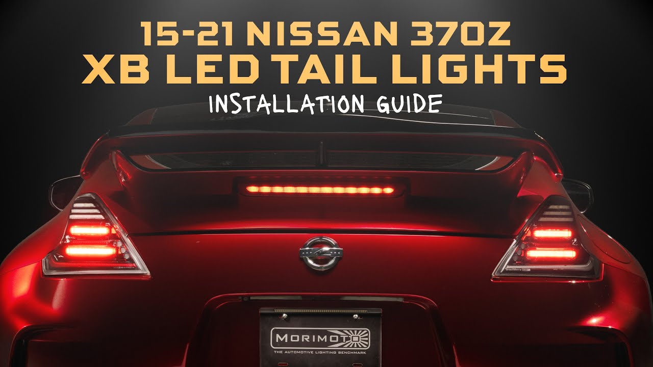 Руководство по установке светодиодных задних фонарей Nissan 370z XB 15&ndash;21