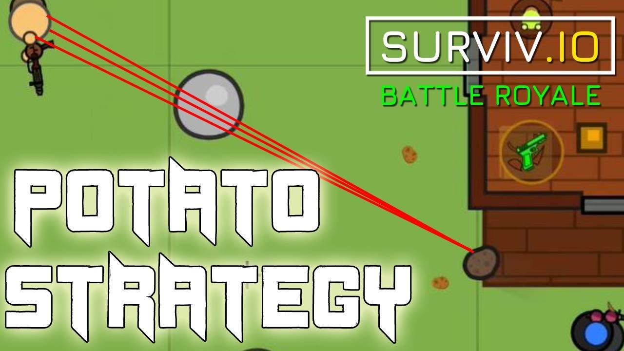 The BEST STRATEGY in Potato Mode is USING POTATOES! | Surviv.io
