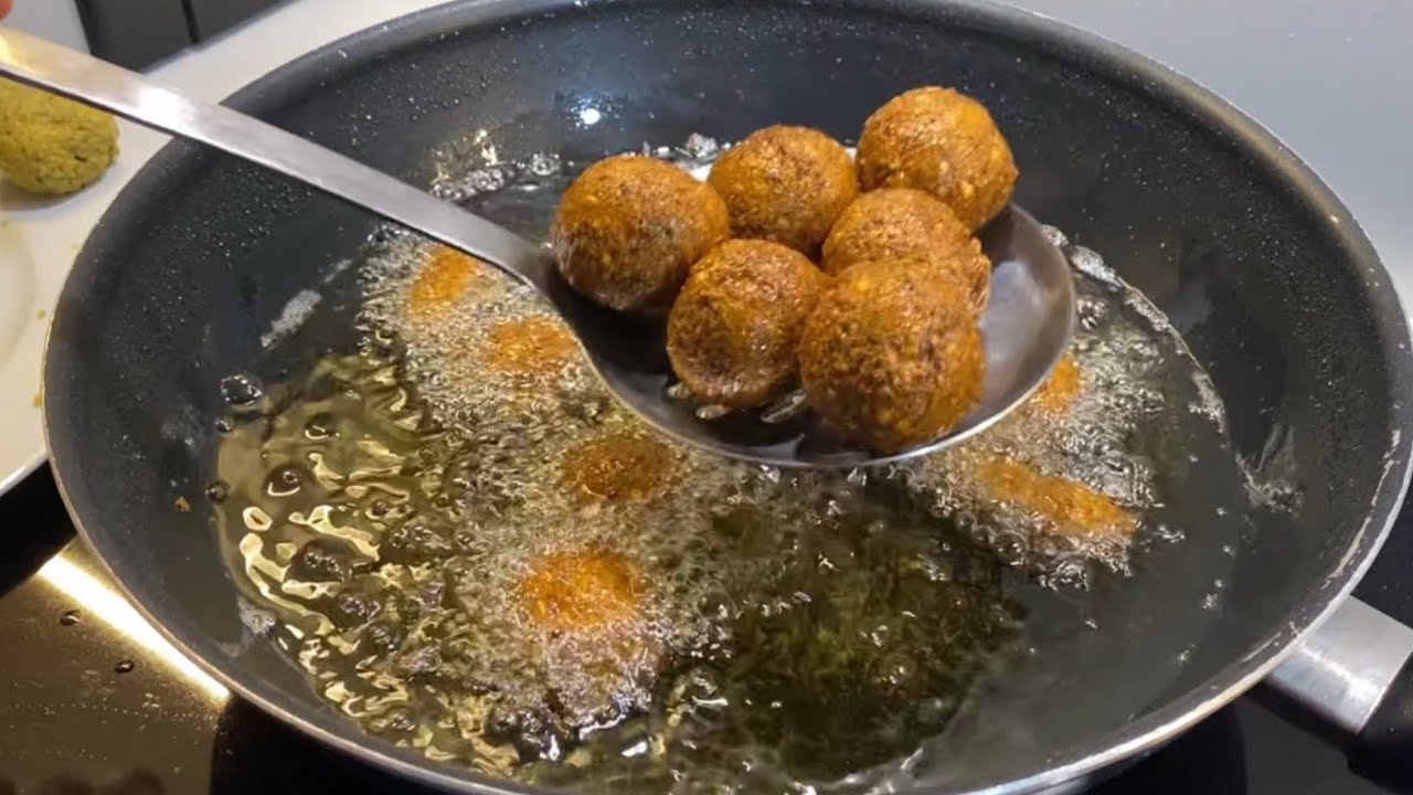 😍OĞLUMA HER GÜN YAPSAM HİÇ BIKMADAN YER👌HEM EKONOMİK HEM ÇOK LEZZETLİ FALAFEL TARİFİ