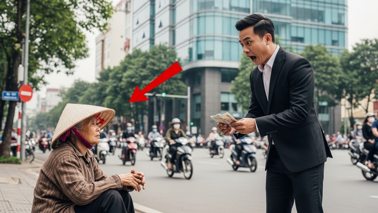 Người phụ nữ giả làm ăn xin — Thử lòng chính đứa con ruột của mình!