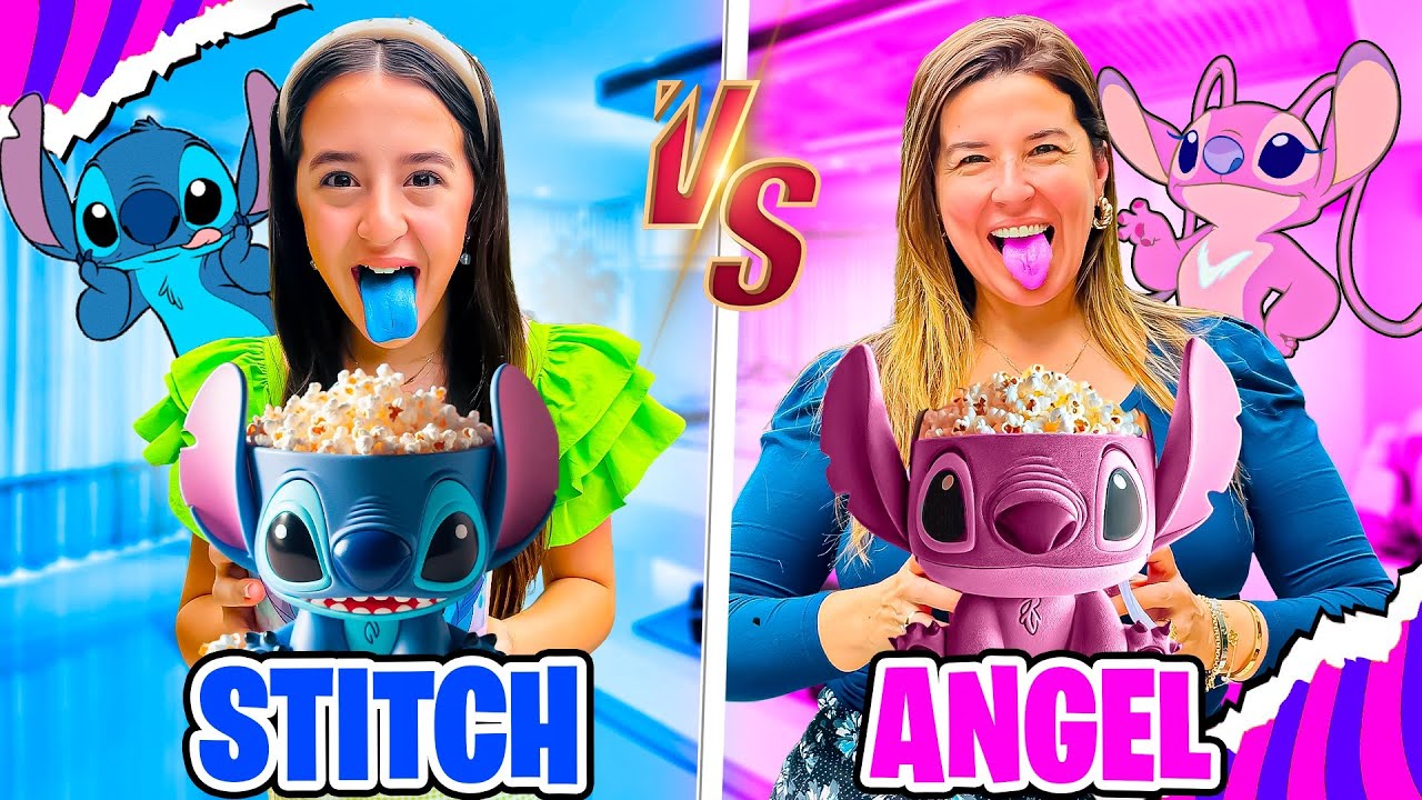 PIPOCA DO STITCH VS PIPOCA DA ANGEL - MARCELA JARDIM