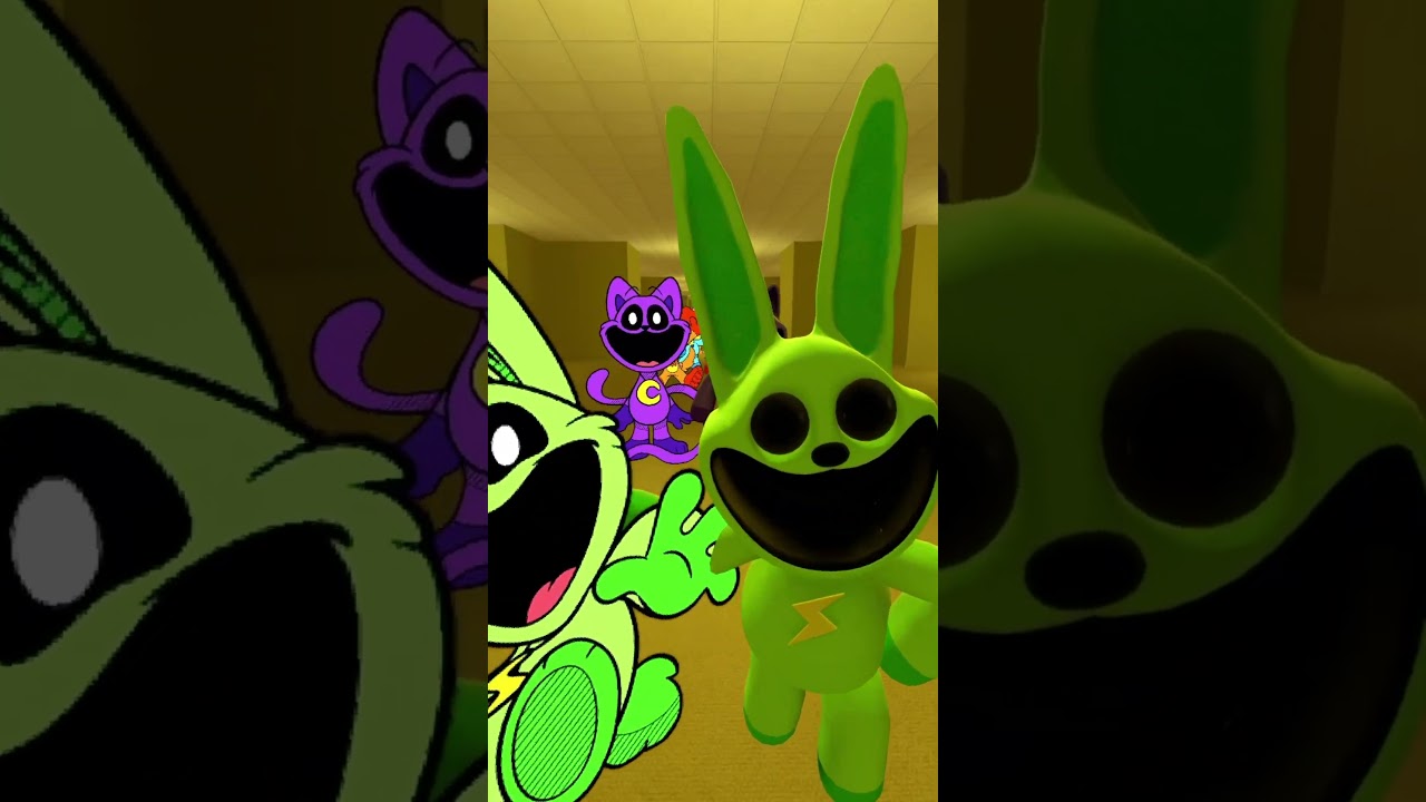CHOOSE YOUR FAVORITE POPPY PLAYTIME CHAPTER 3 FAMILY 2D VS 3D CHARACTERS - BACKROOMS in Gmod !