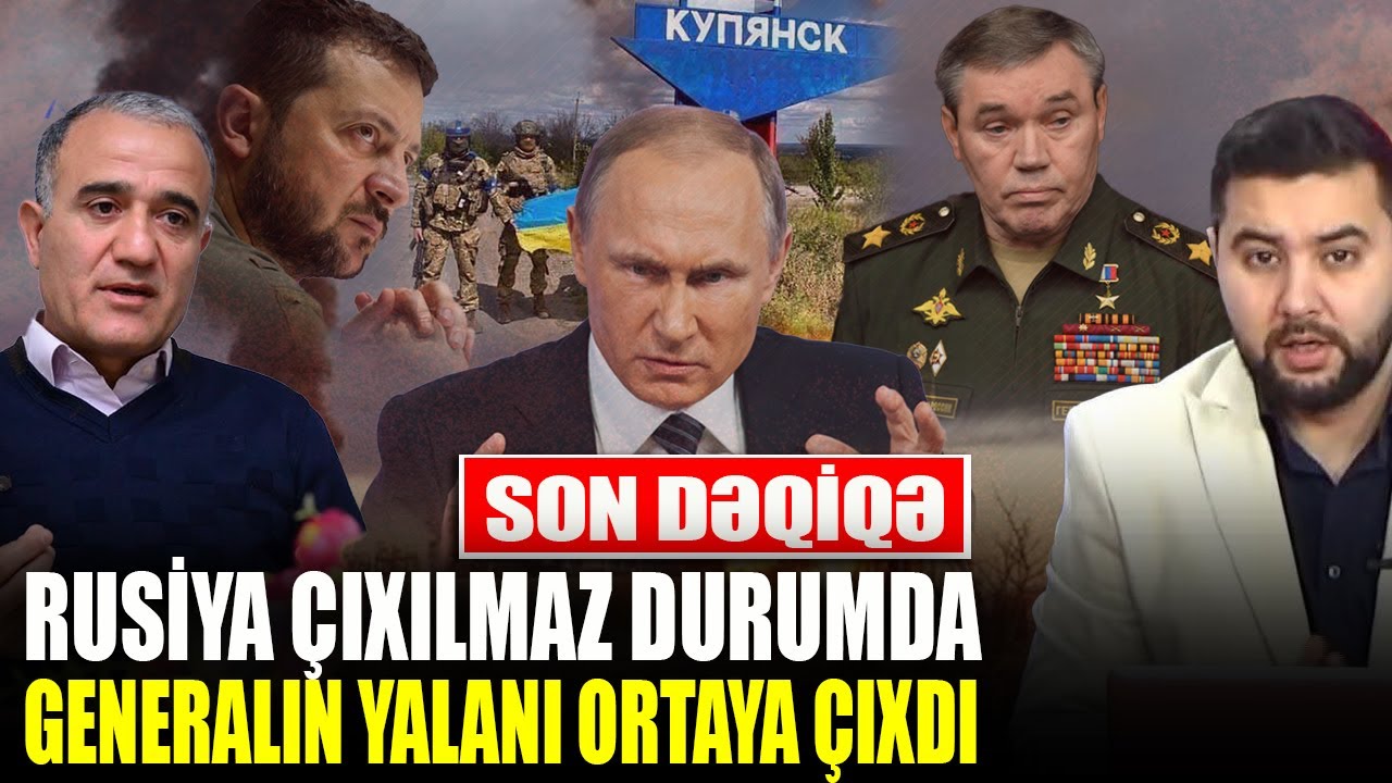 Rusiya ÇIXILMAZ durumda - Generalın YALANI ortaya çıxdı -Oqtay Qasımov ilə QIRMIZI MASA