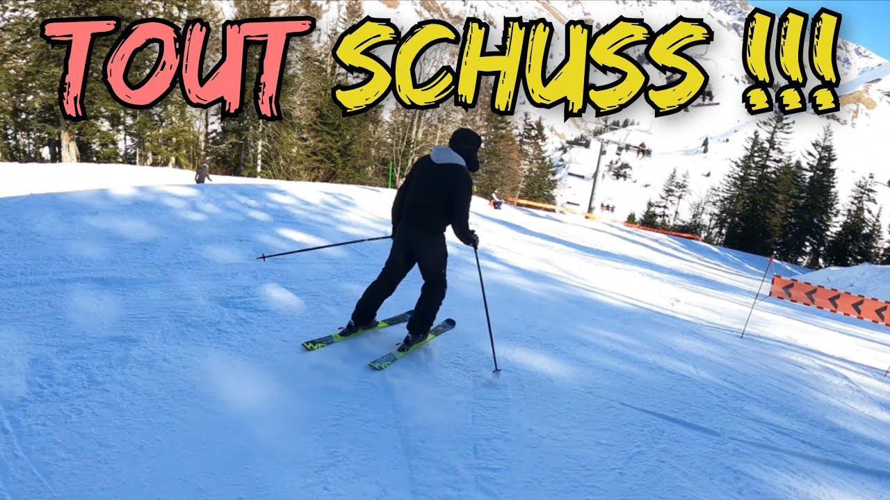 Tout schuss sur la verte - ski la mongie 2023