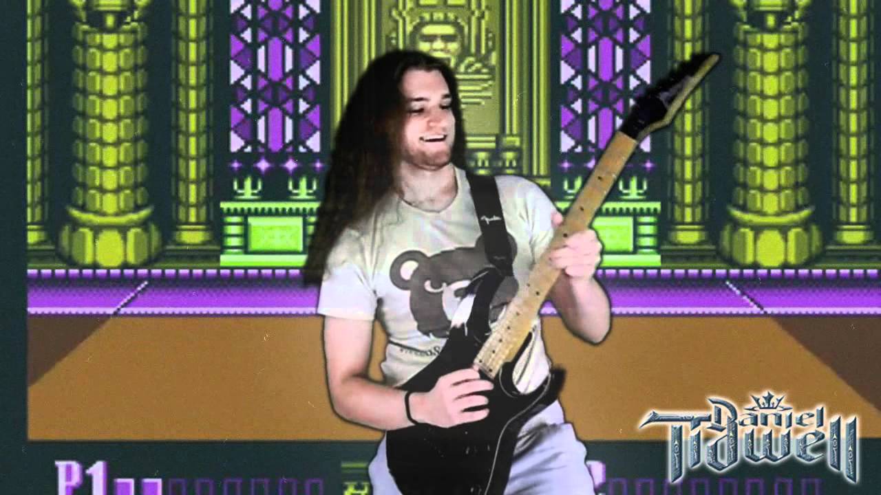 Shadow Boss Theme (Double Dragon II) on guitar