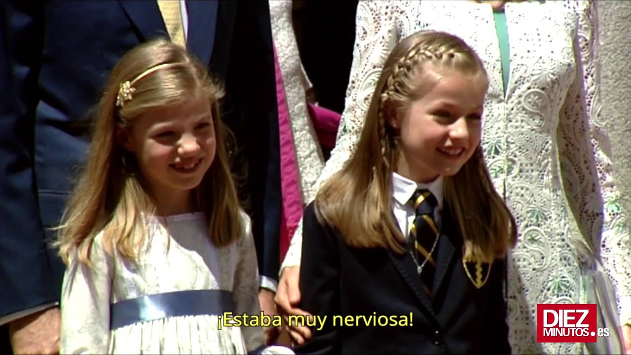 La princesa Leonor y la infanta Sofía, así ha sido su 2015 | Diez Minutos