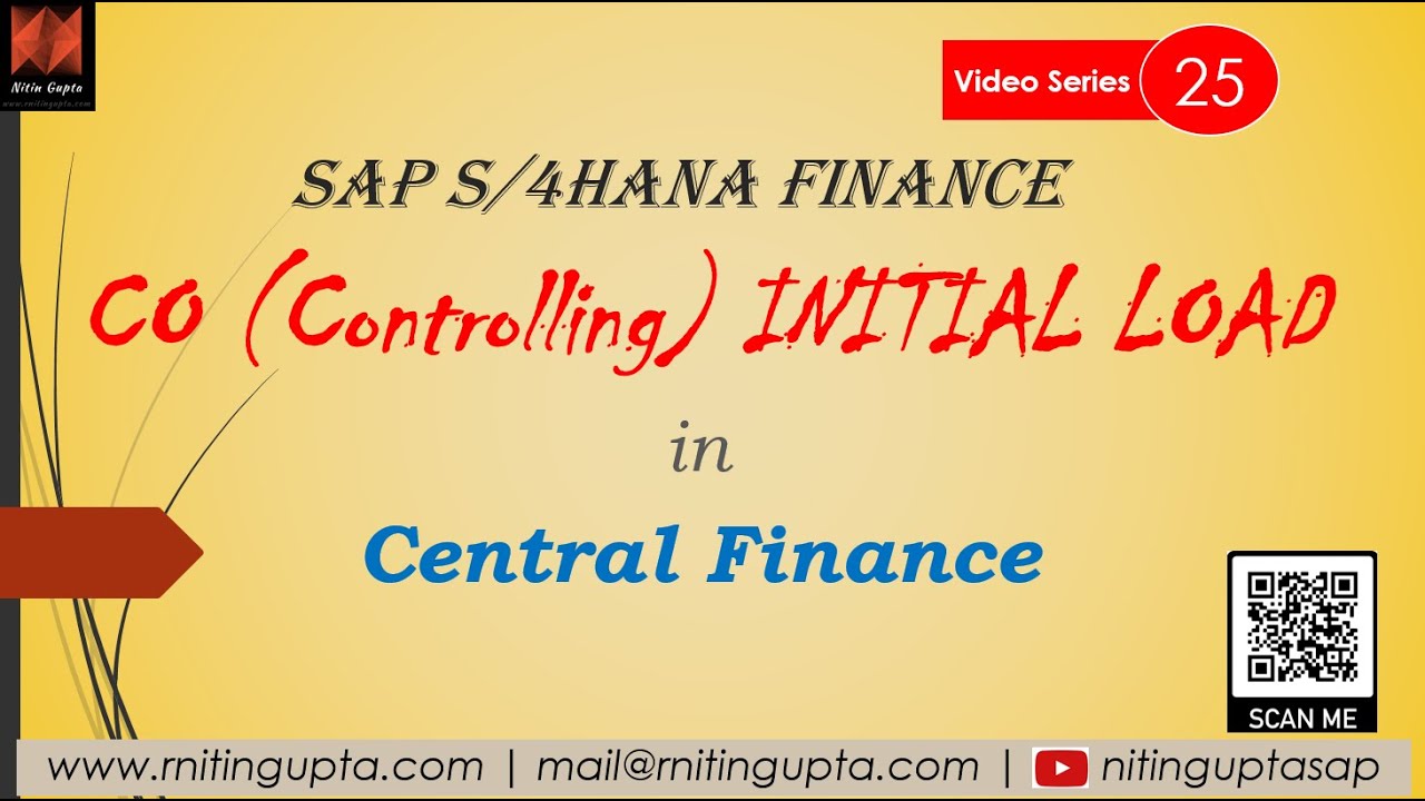 CO Initial Load - SAP Central Finance FAQs
