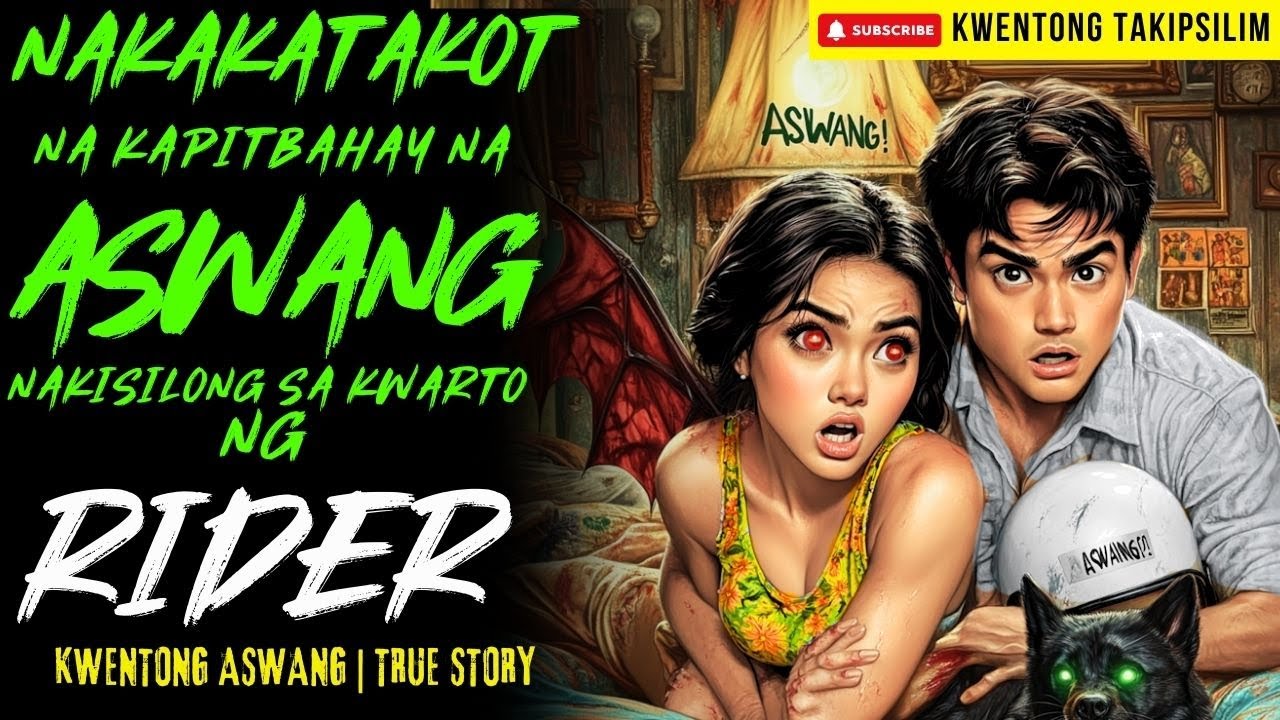 NAKAKATAKOT NA KAPITBAHAY NA ASWANG NAKISILONG SA KWARTO NG RIDER | Kwentong Aswang | True Story