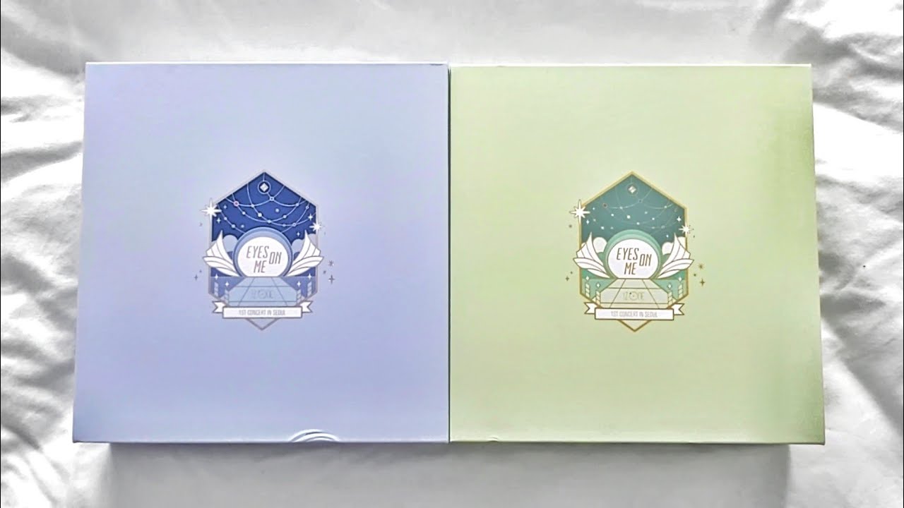 ✧ IZ*ONE 아이즈원 1st Concert In Seoul  ❝ Eyes On Me ❞ Unboxing ( DVD + Blu-ray Ver. ) ✧