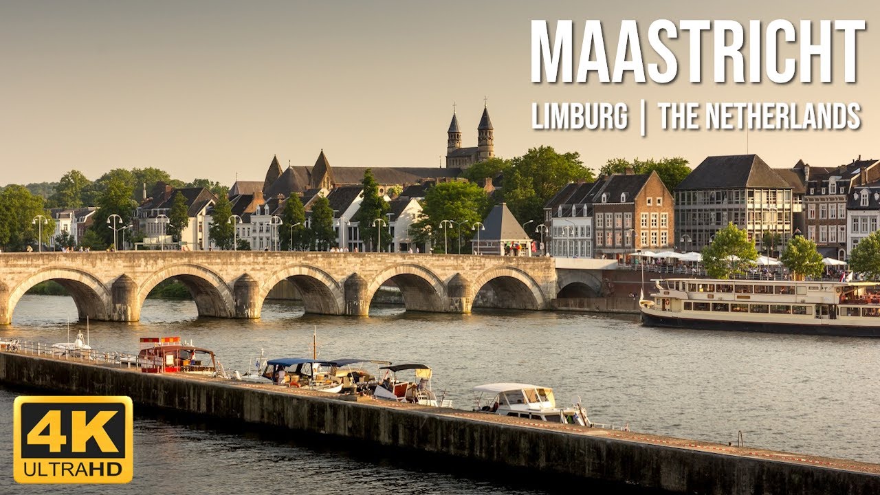 Maastricht 🇳🇱 4K Walking Tour ☀️ in this Beautiful City