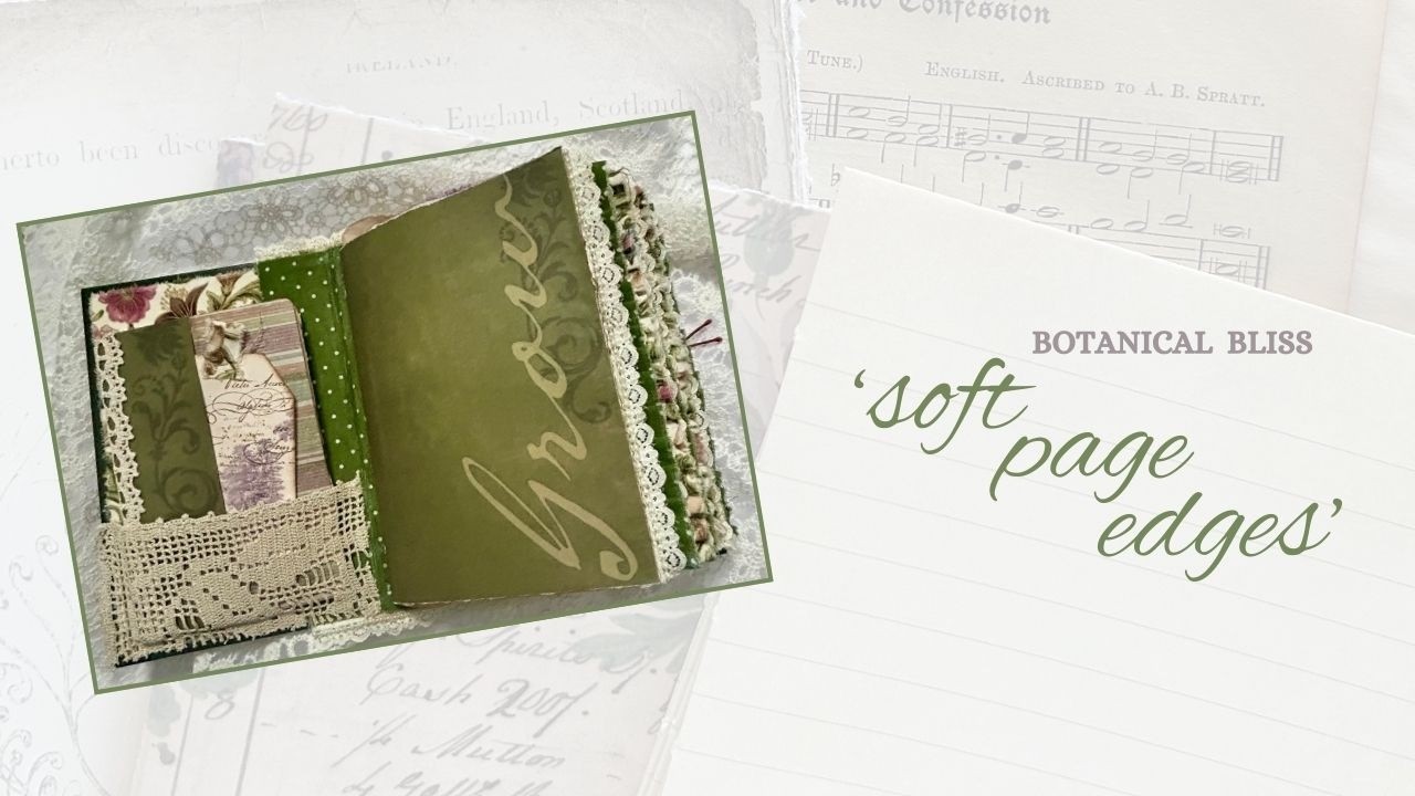Botanical Bliss | Fabric & Lace Tabs