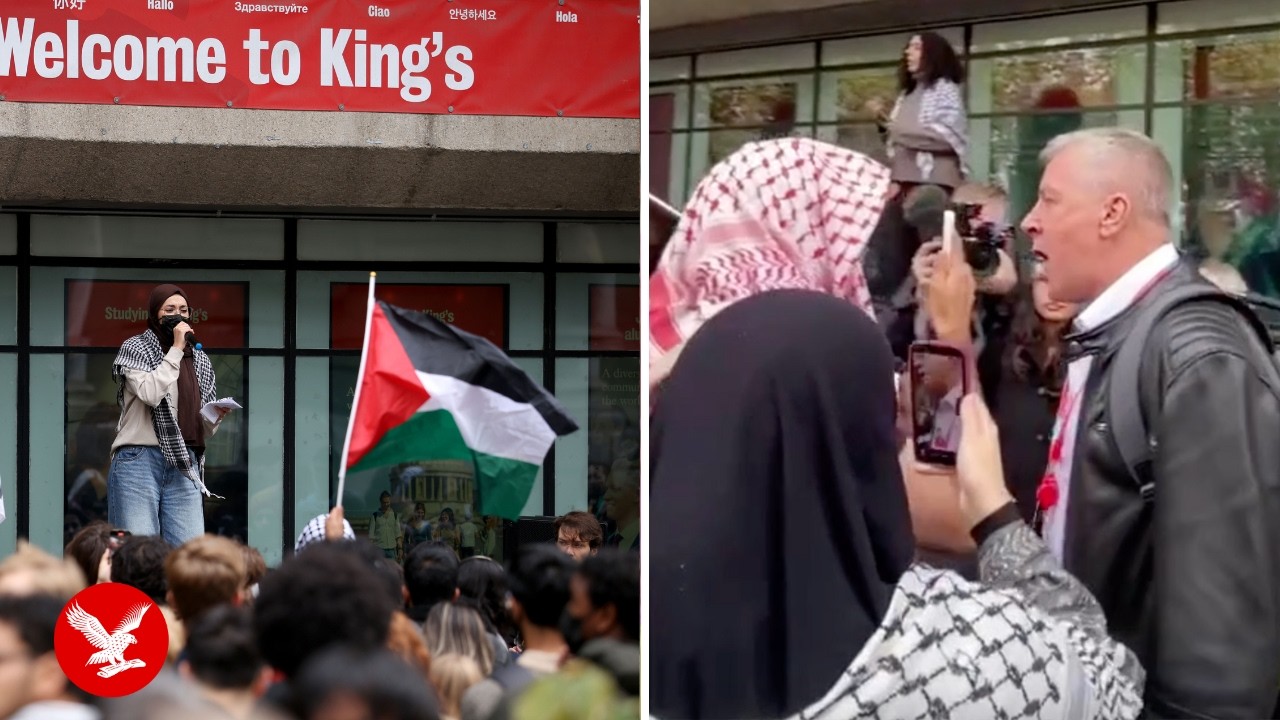Clashes as pro-Palestine protests go ahead on October 7 anniversary