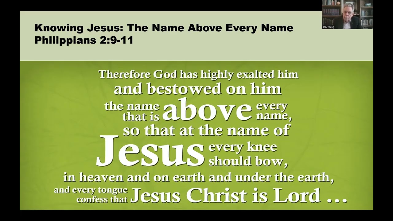 Knowing Jesus: Advent Series [Philippians 2]