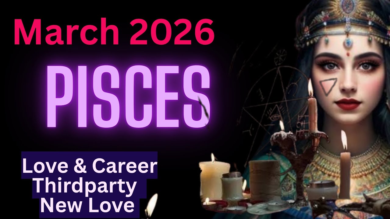 Pisces March 2026 – LOVE CAREER Something Big Is Coming! New Love, Money Third-party