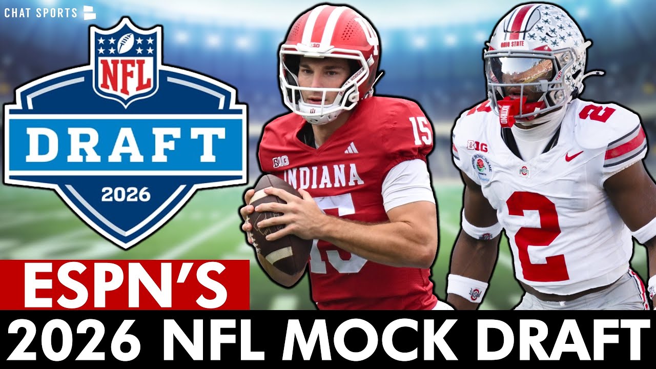 ESPN 2026 NFL Mock Draft: Round 1 Projections From Jordan Reid