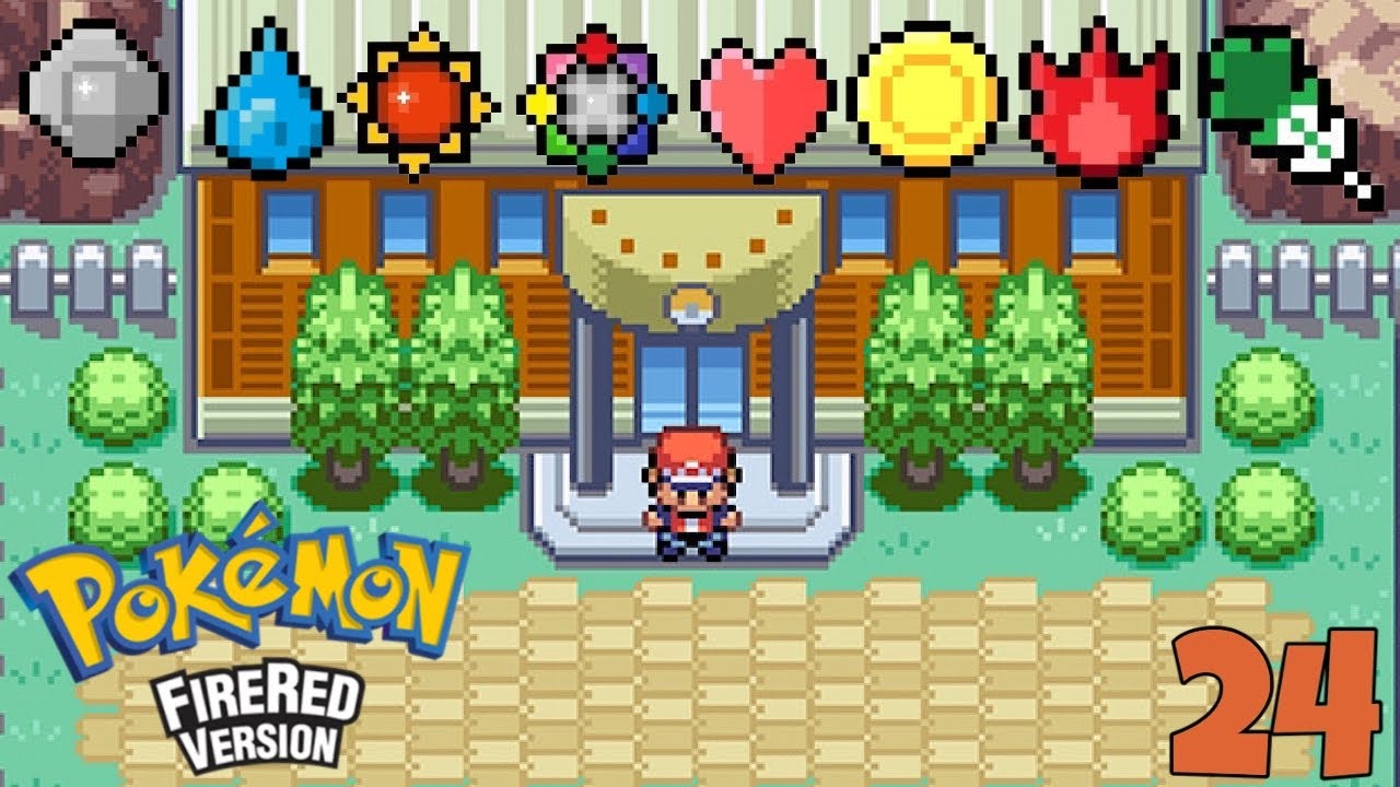 Pokémon Fire Red Version #24 • Victory Road