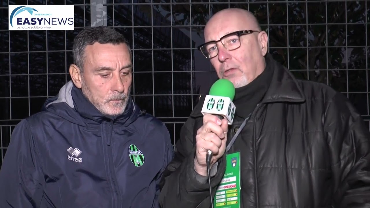 MAURIZIO ZINI INTERVISTA MISTER FRANCESCO BAIANO DOPO LA VITTORIA PER 0-2 PISTOIESE-AGLIANESE
