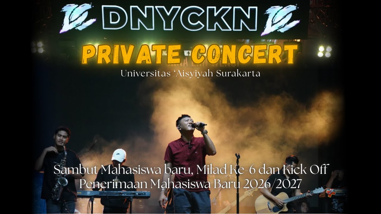 🔴DENNY CAKNAN - LIVE PRIVATE CONCERT UNIVERSITAS 'AISYIYAH SURAKARTA (22 November 2025)