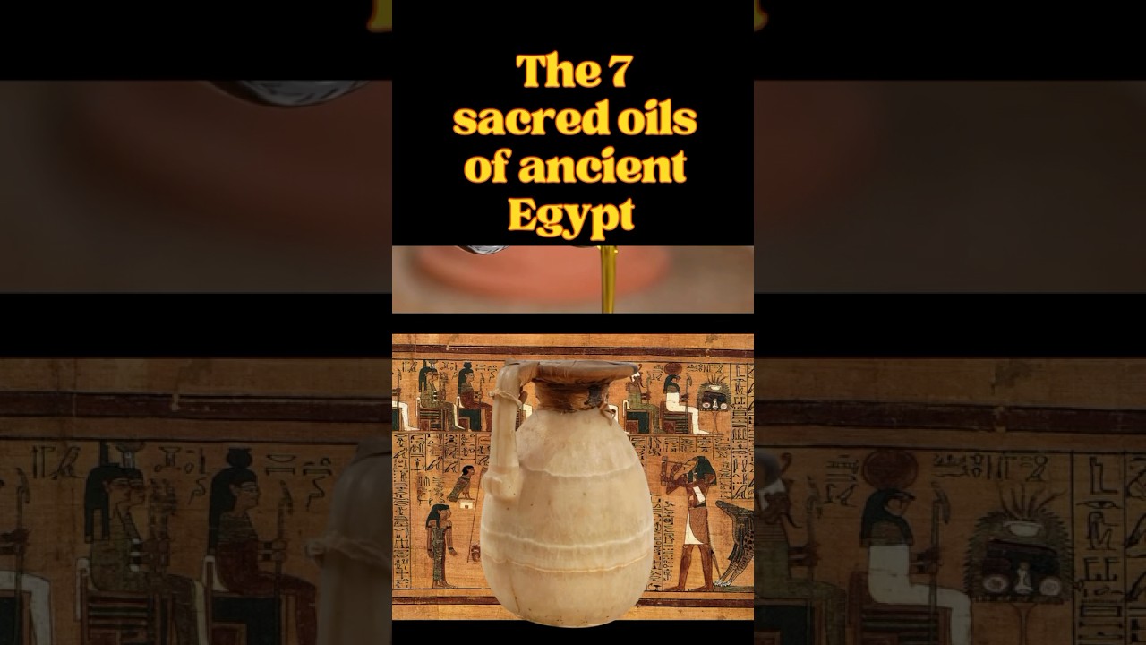 Sacred oils of ancient Egypt
