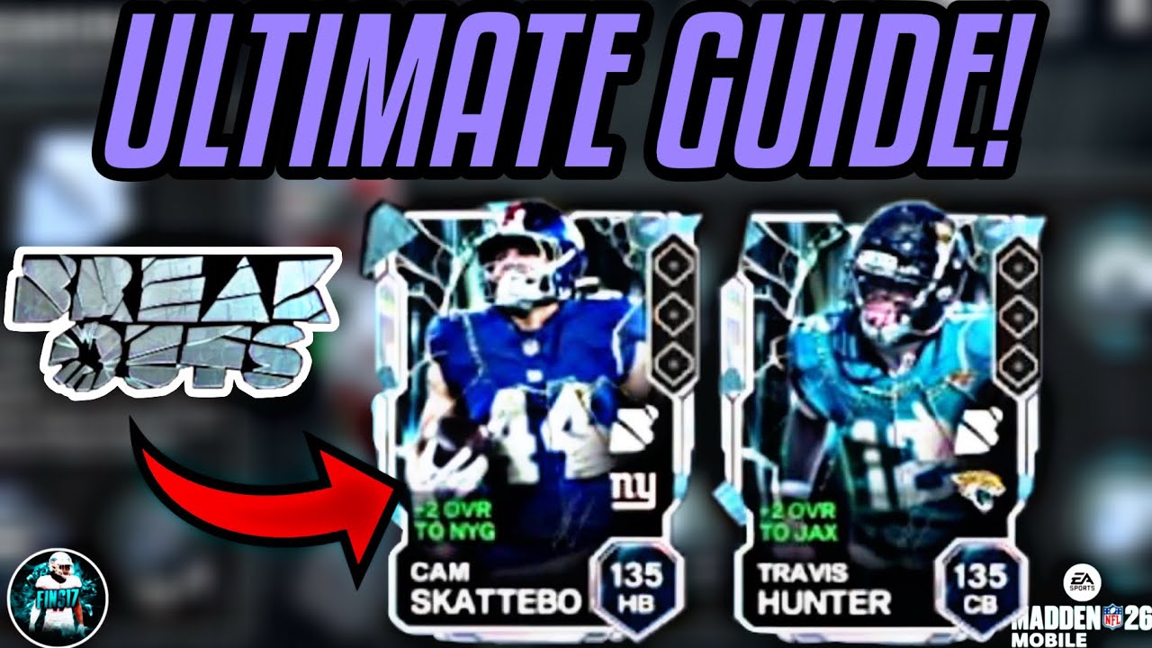 КАК ПОЛУЧИТЬ БОЛЕЕ 2 БЕСПЛАТНЫХ ИГРОВ BREAKOUTS ICONICS! РУКОВОДСТВО ПО BREAKOUTS! Madden Mobile 26