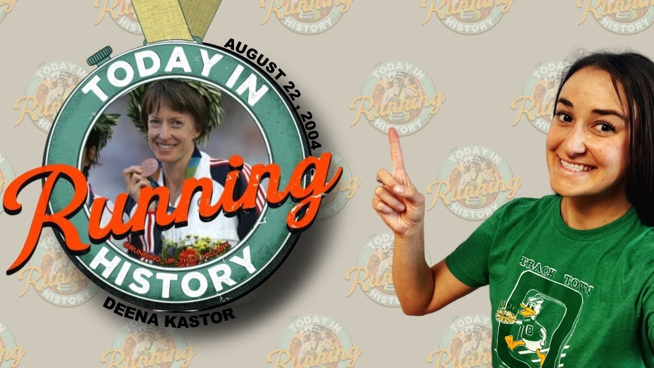 August 22, 2025 - Deena Kastor wins bronze at the Olympic marathon