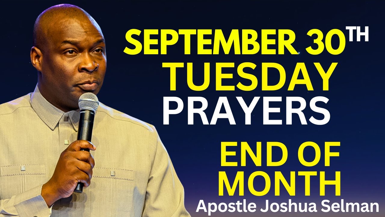 OCTOBER CROSSOVER PRAYERS 2025 Start With This Prayer | Apostle Joshua Selman - Total Restoration