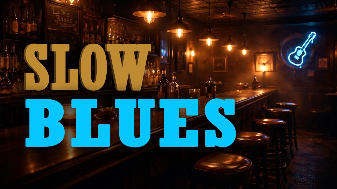 Slow Blues Guitar Session – 45 Minutes of Relaxing Blues & Soulful Guitar