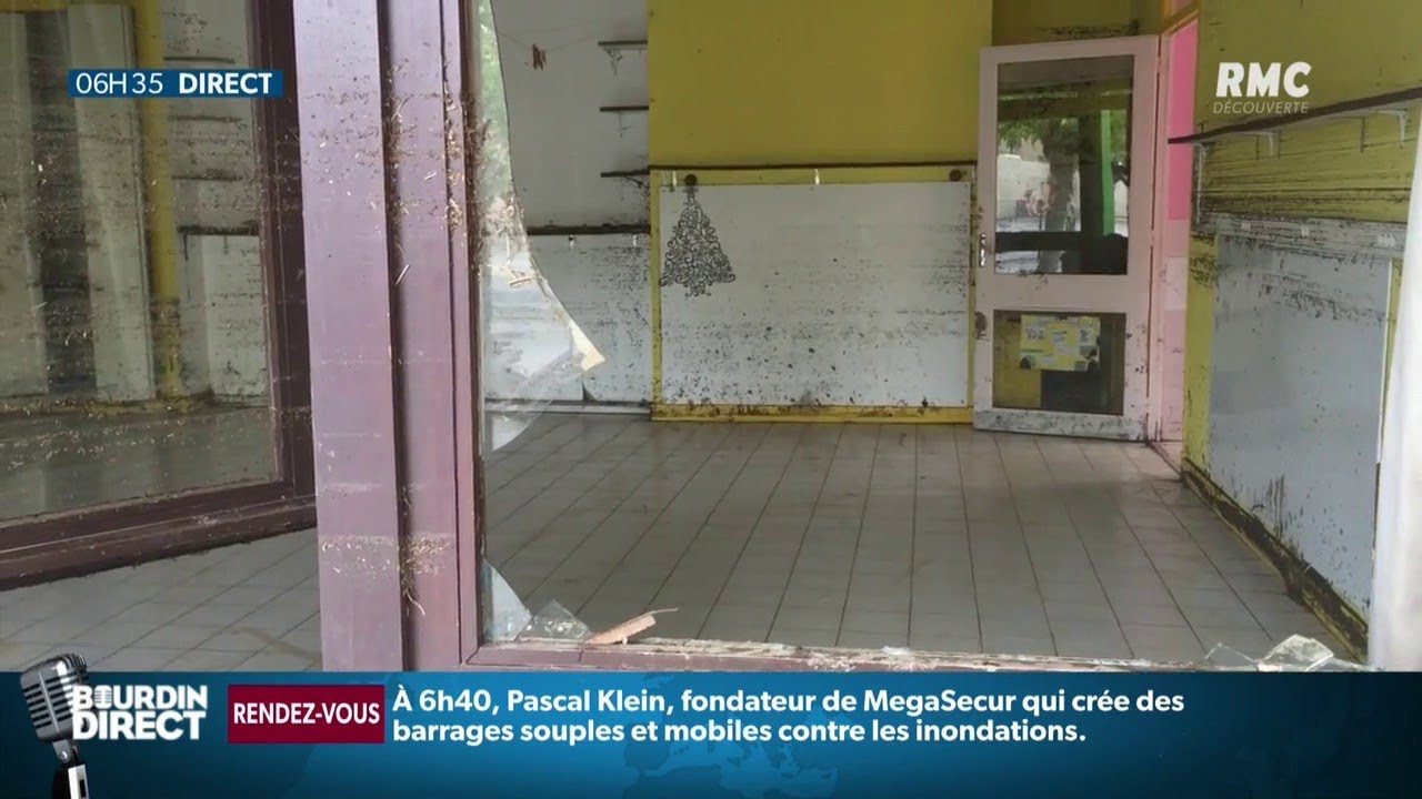 Inondations dans l'Aude : l'école de Conques-sur-Orbiel a été ravagé