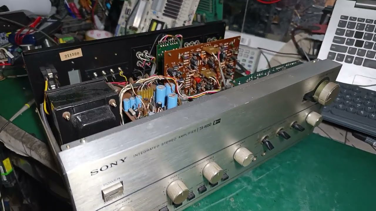 SONY INTERGRATED AMPLIFIER REPAIR PART1