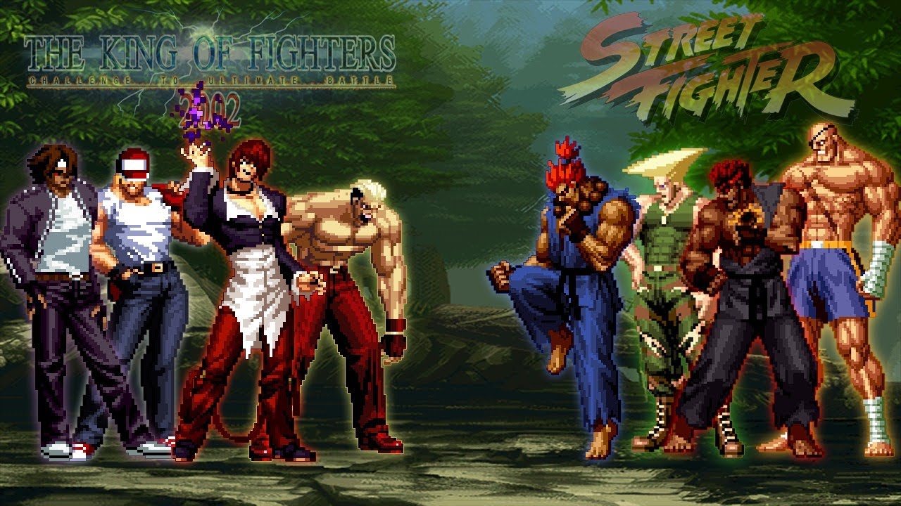 Super KOF Team vs Super Street Fighter Team