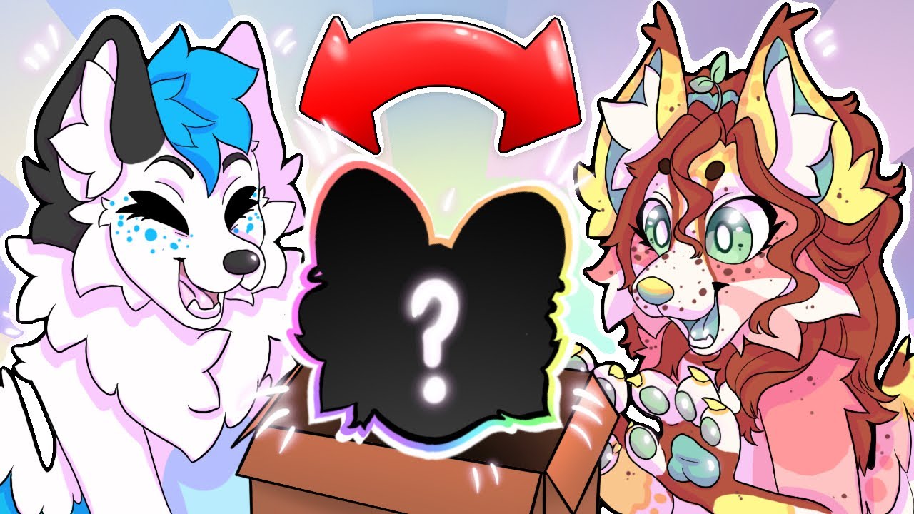 FAE FURSUIT UNBOXING!!! Trade with SKYEHIGH STUDIOS!