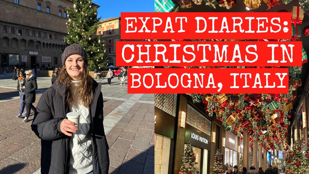 VLOG: Expat Diaries #9🎄Cozy Christmas in Bologna, Italy 🇮🇹✨
