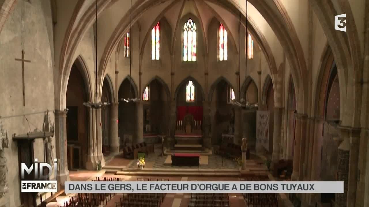 MADE IN FRANCE : Dans le Gers, le facteur d'orgue a de bons tuyaux