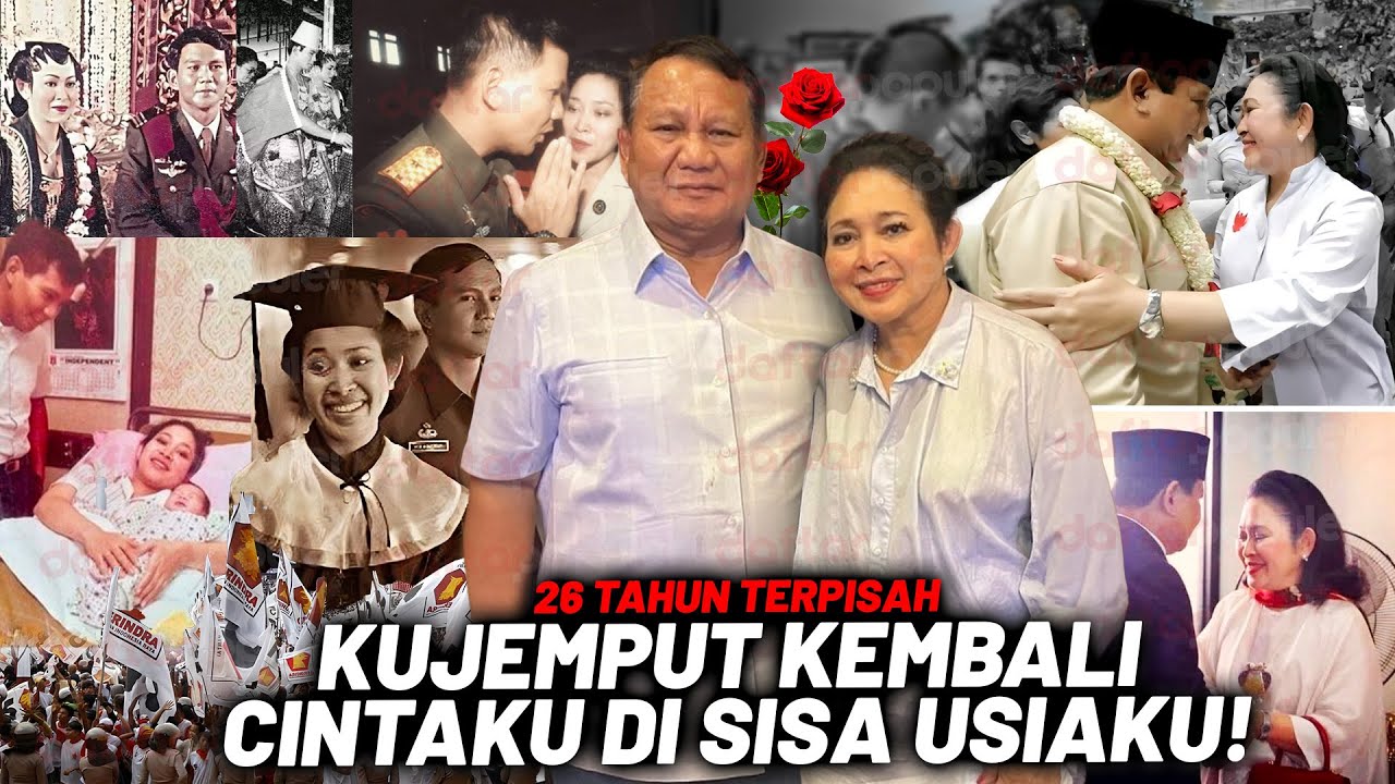 Bakal Kembali Sekamar Di Dalam Istana? Kisah Romantis Perjalanan Cinta Prabowo dan Titiek Soeharto