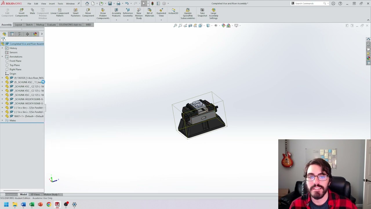 SolidWorks Assemblies: Exploded Views, Assembly Drawings, and Bill of Materials