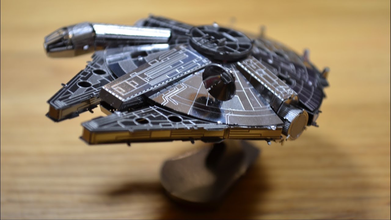 The Millennium Falcon - Metal Earth Assembly!