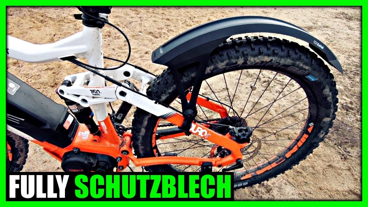 Optimales Schutzblech für ein Mountainbike (Fully)  - Zefal Deflector RM29 | PAT
