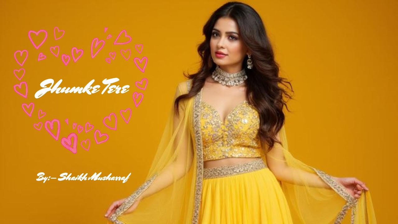 TERE JHUMKE ।तेरे झुमके/LOVE SONG /WEDDING SONG/BY:- SHAIKH MUSHARRAF