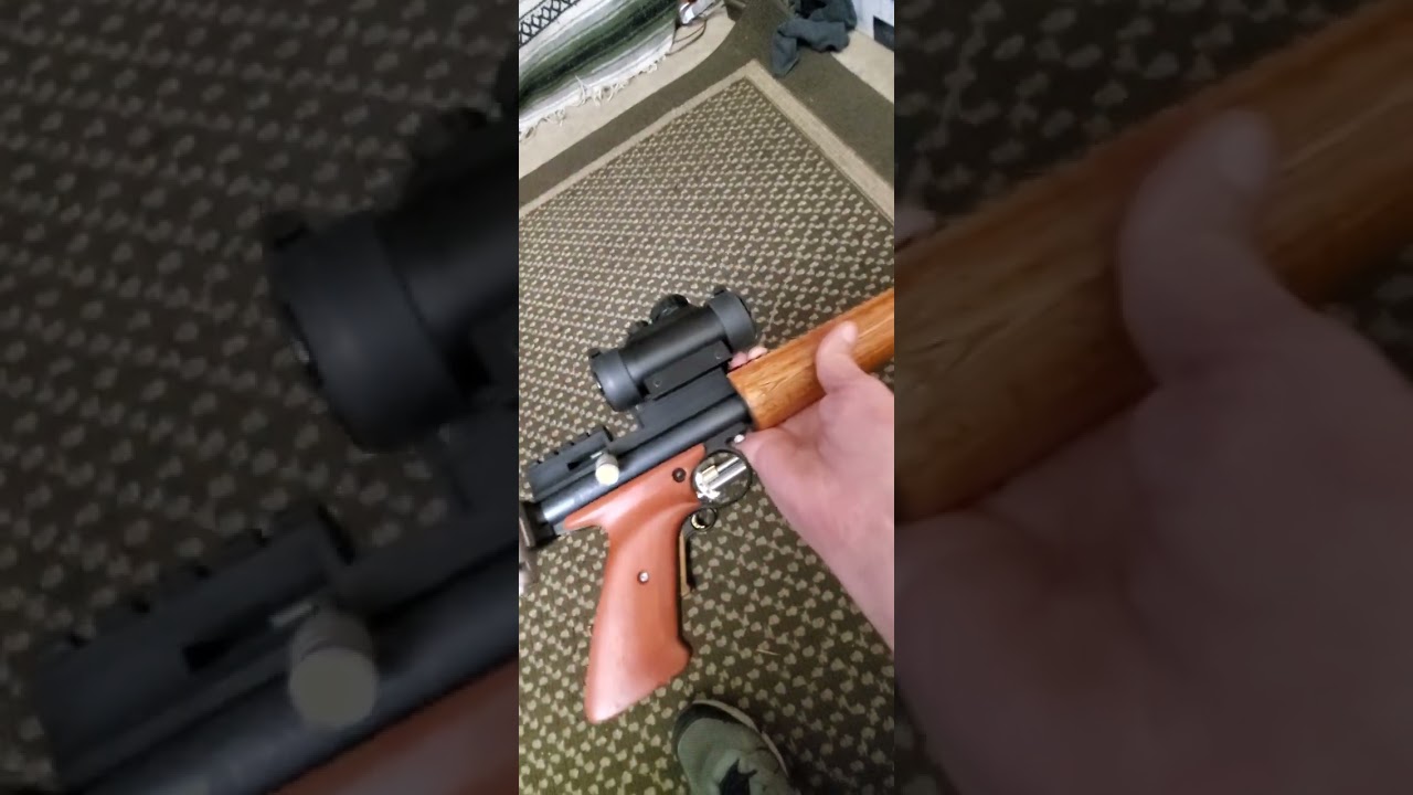 Crosman 2240 Pistol Mods .  Co2 to PCP . 