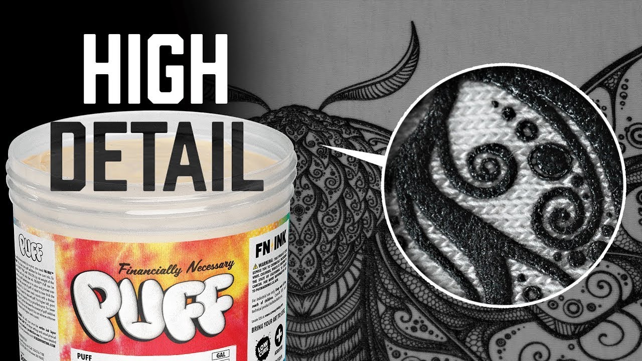 How Much Detail Can You Get With a Puff Ink?