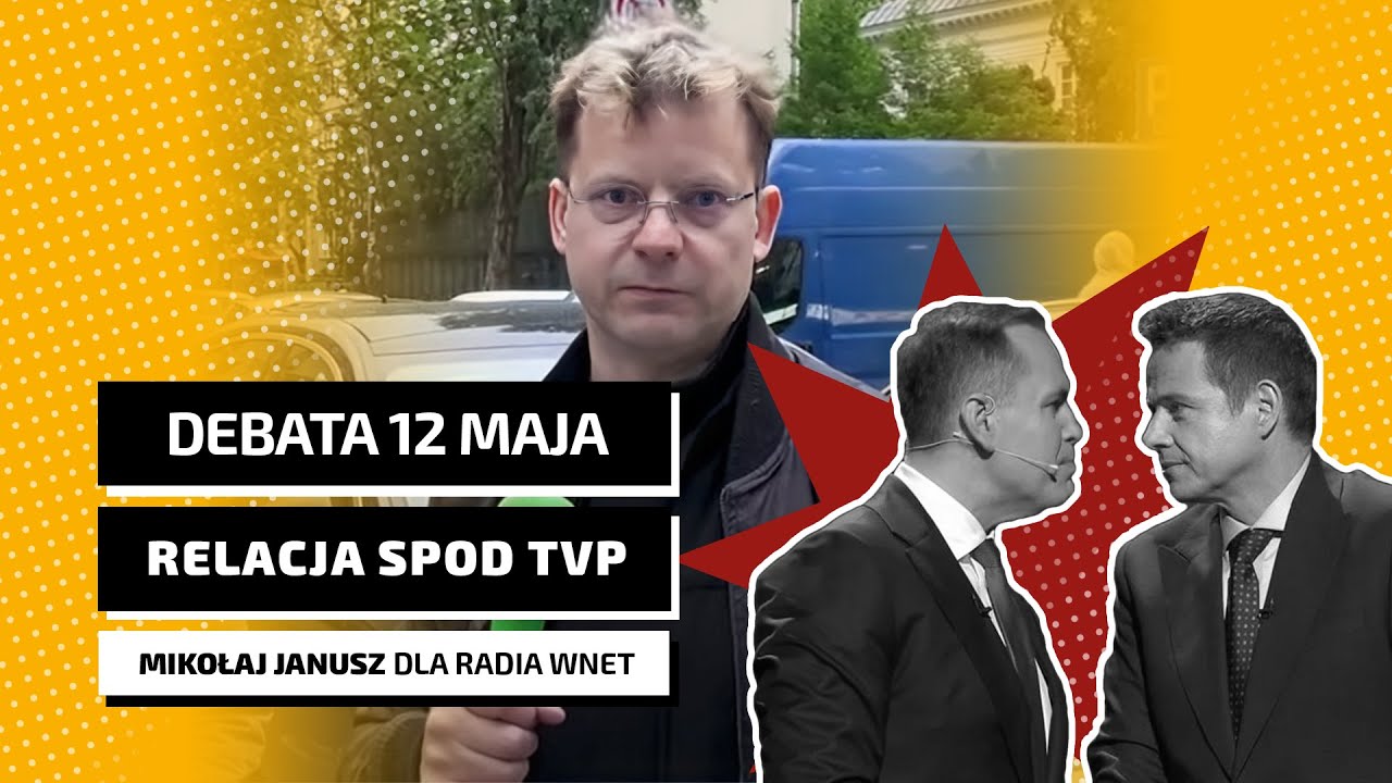 Debata 12 Maja - Relacja spod TVP