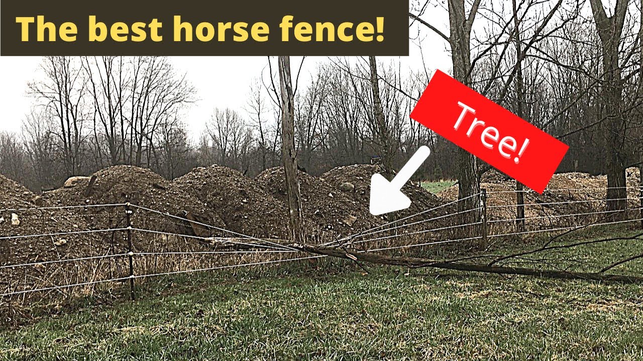 The BEST horse fence!