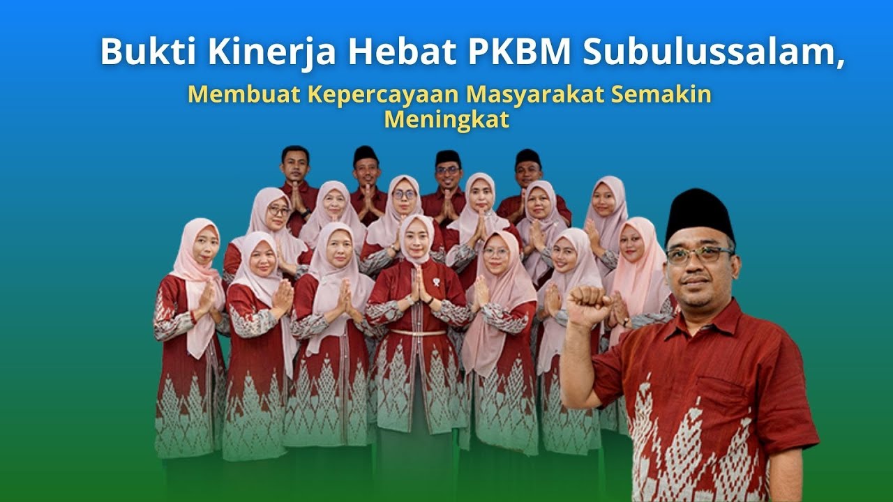 Bukti Kinerja Hebat PKBM Subulussalam, Membuat Kepercayaan Masyarakat Semakin Meningkat