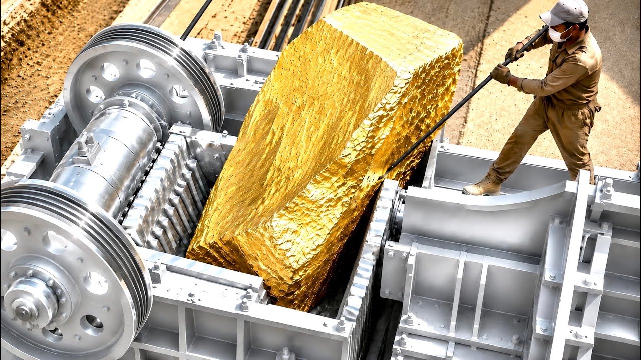 WOW🤩 Incredible Work By Quarry Rock Jaw Crusher Machine | Big Rock Crusher in Action |#stonecrushing