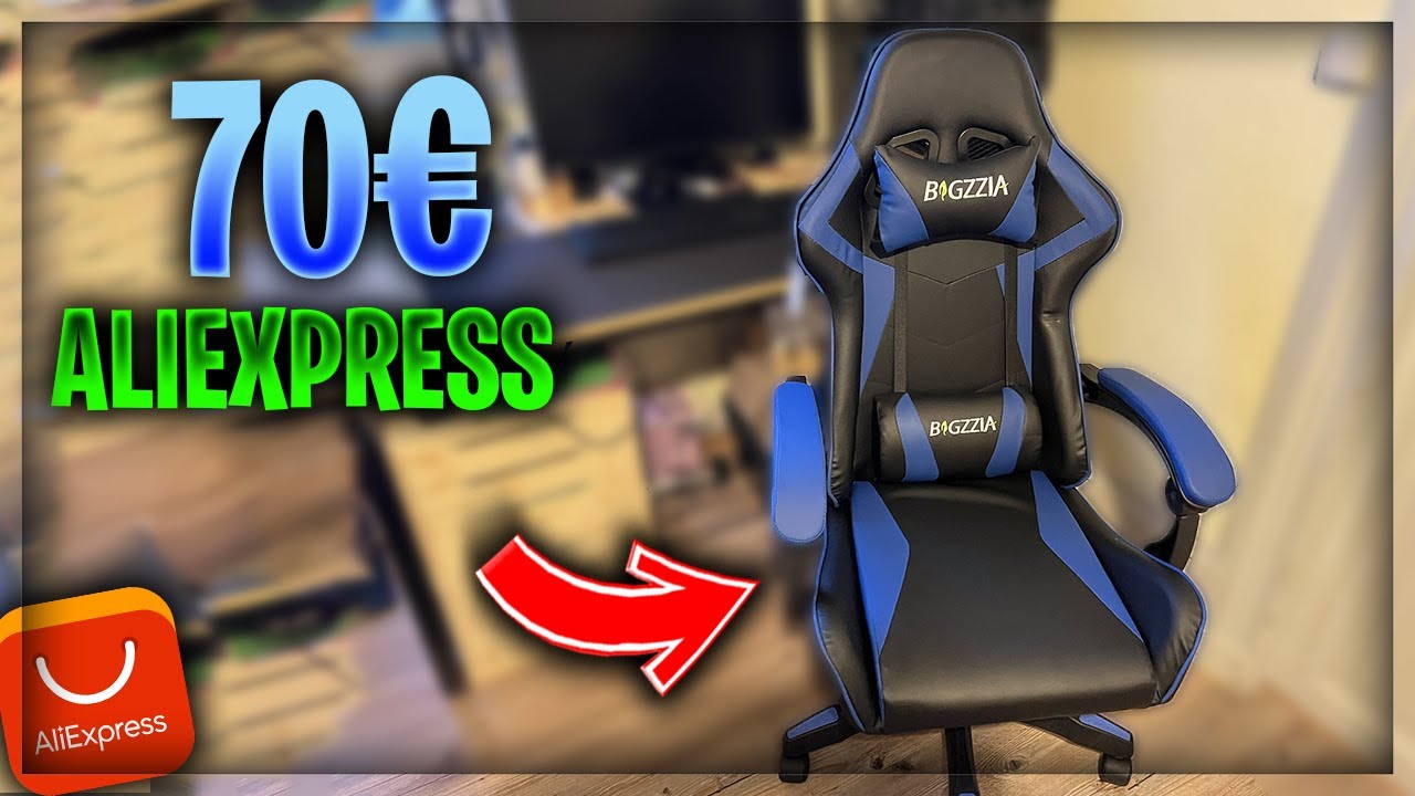 UNE CHAISE GAMING A 70€ SUR ALIEXPRESS