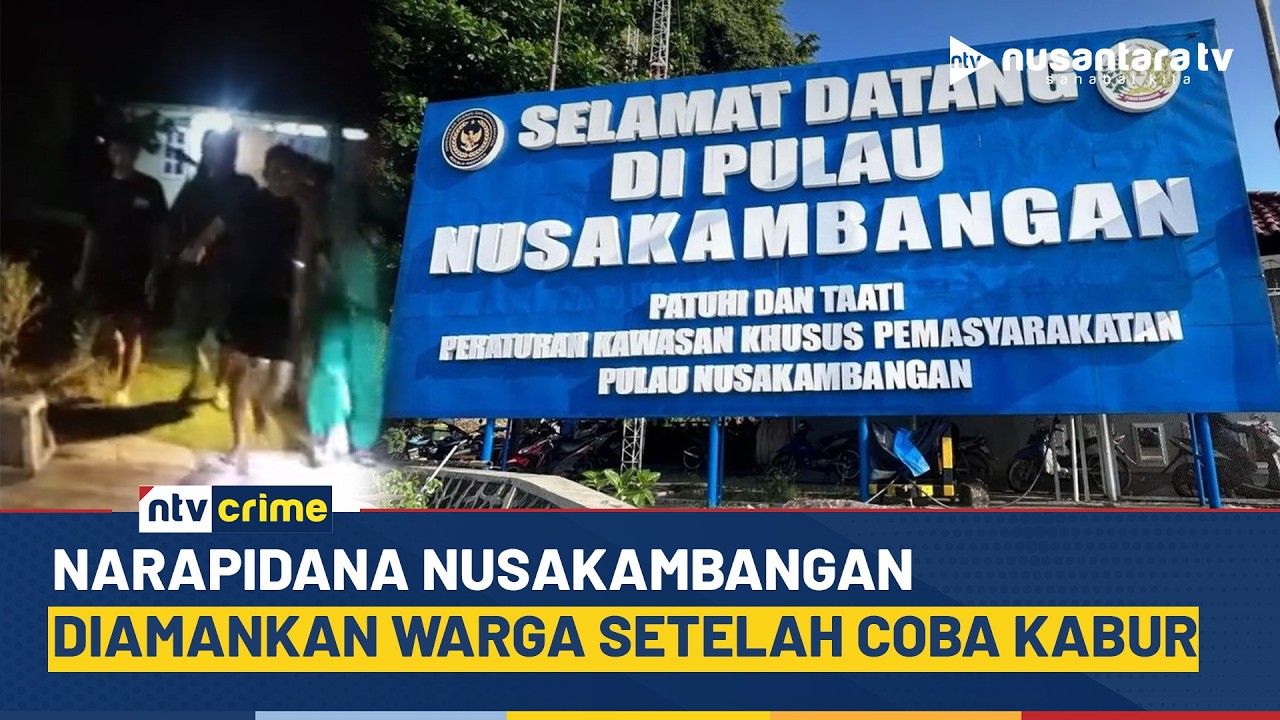 Narapidana Berusaha Kabur Pakai Perahu Nelayan, Warga Cegah Aksi Pelarian | NTV CRIME