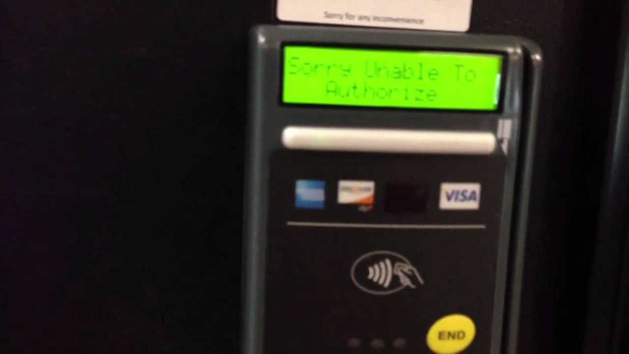 Credit Card Vending Machine
