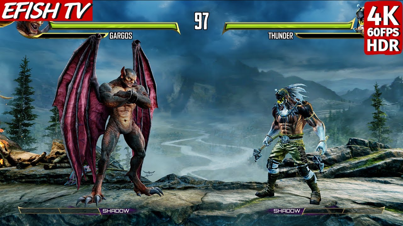 Gargos vs Thunder (Hardest AI) - Killer Instinct